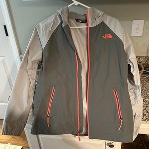 Size M The North Face rain jacket